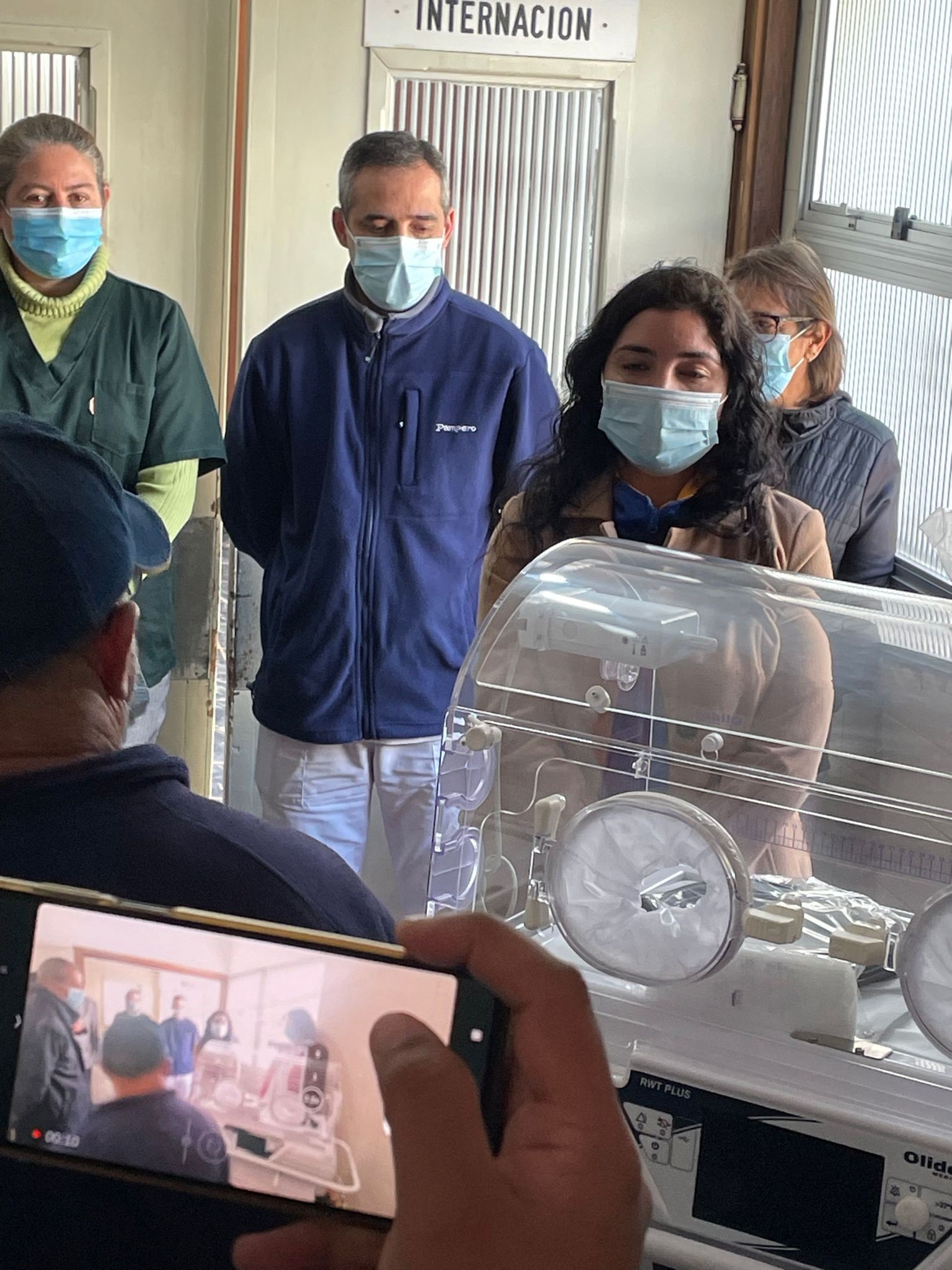 Donación por Subvención Distrital de una incubadora móvil 